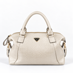Bolsa Saint Clarie Grande de Couro Croco
