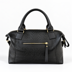 Bolsa Saint Clarie Grande de Couro Croco