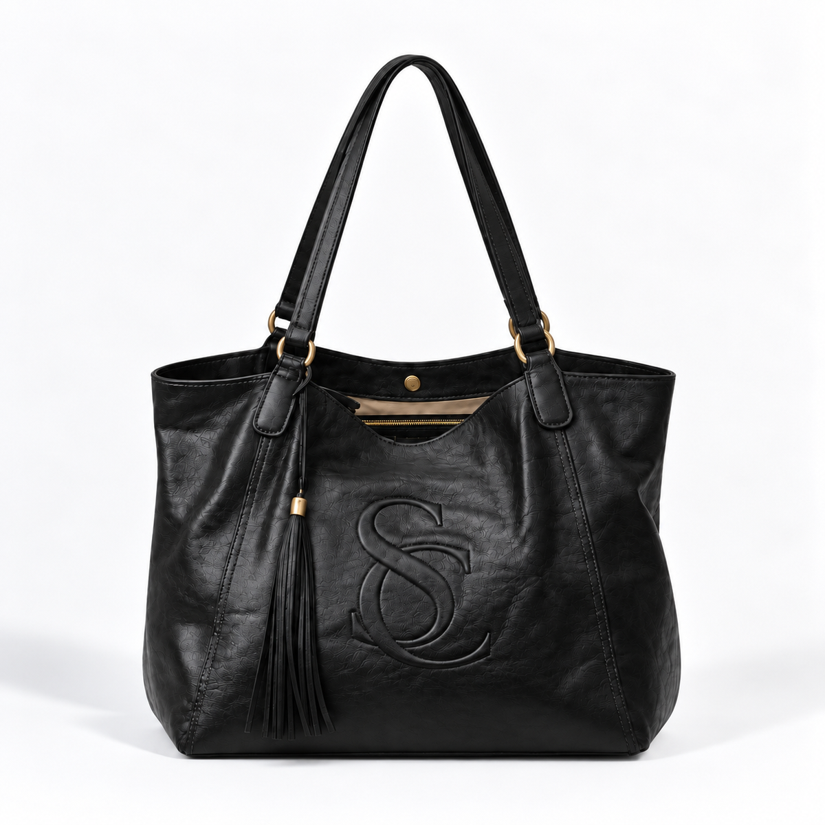 Bolsa Saint Clarie Naomi Grande de Couro