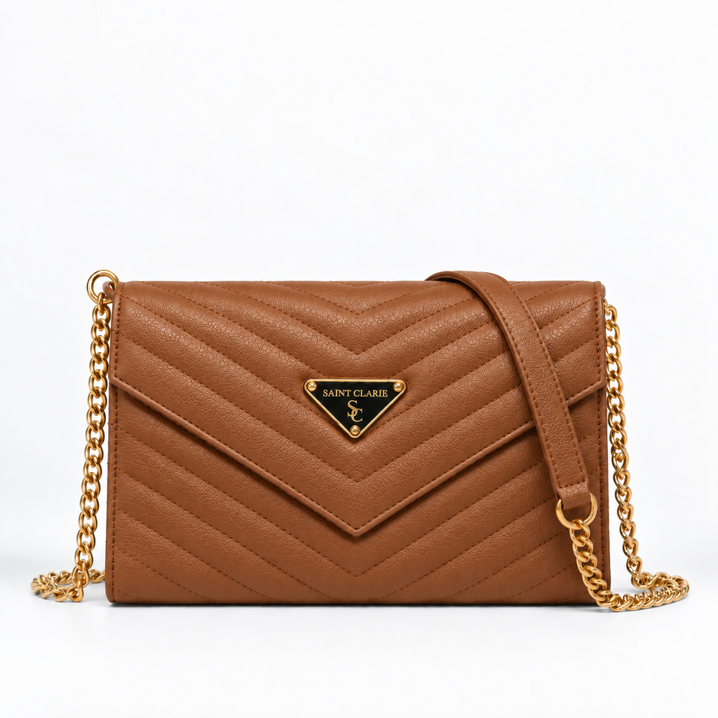 Bolsa Saint Clarie Madalenne Tiracolo Média Couro