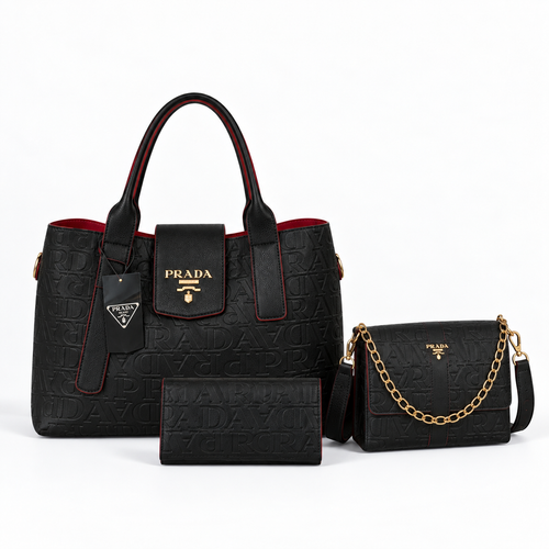 Bolsa Prada Milano Royale Kit 3 em 1