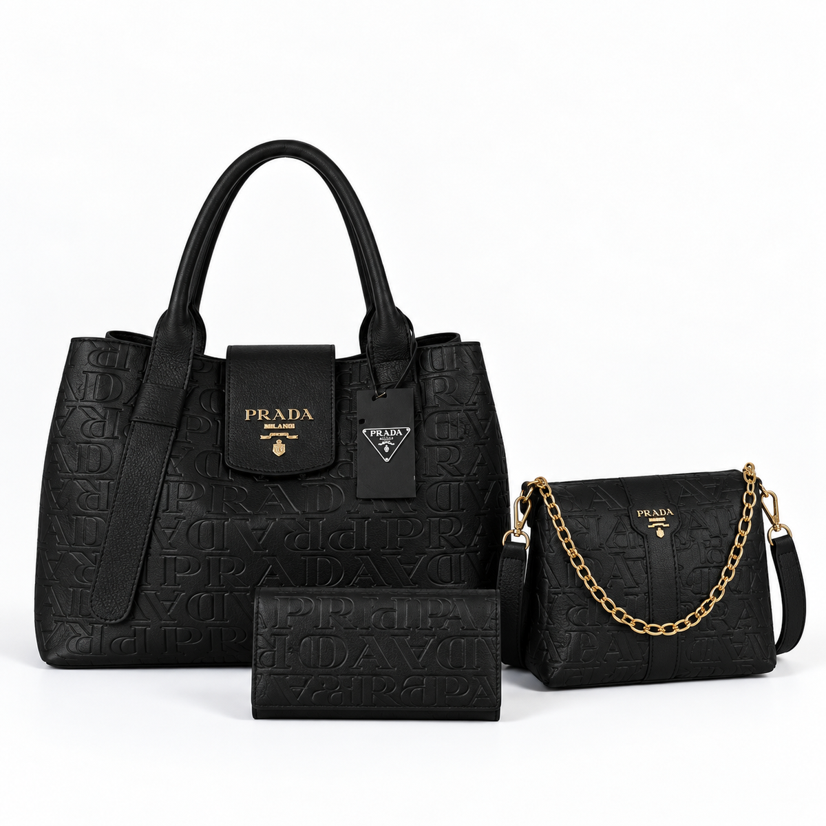 Bolsa Prada Milano Royale Kit 3 em 1