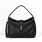 Bolsa Yves Saint Laurent Serena Grande de Couro