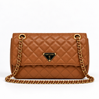 Bolsa Saint Clarie Margot Classic Média de Couro