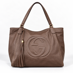 Bolsa Gucci Grande de Couro