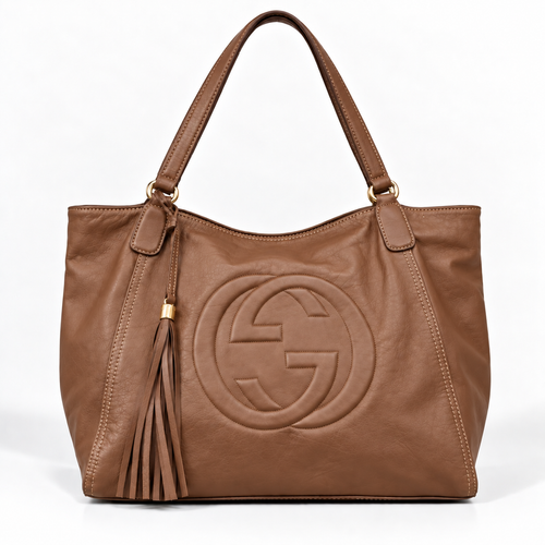 Bolsa Gucci Grande de Couro