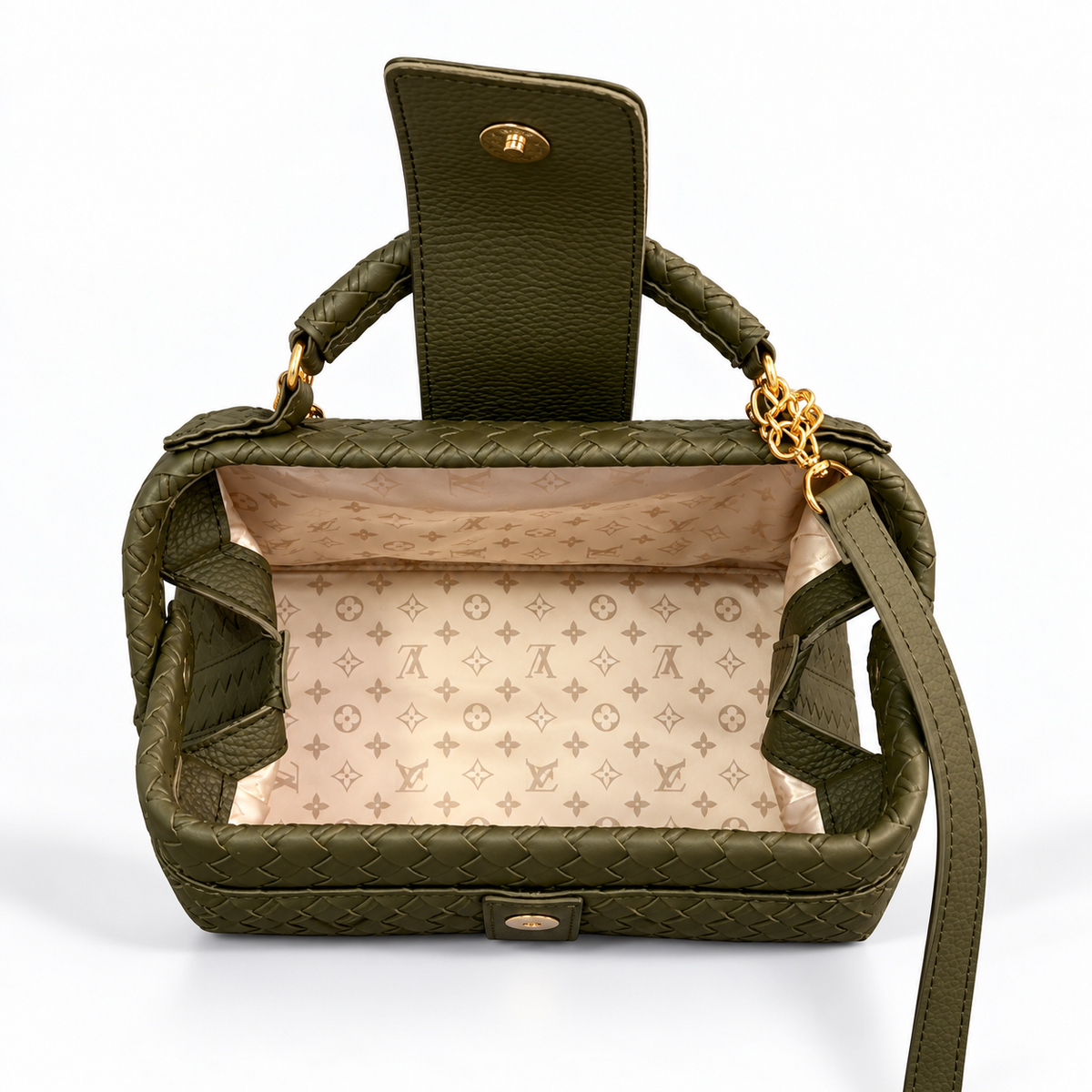 Bolsa Louis Vuitton Yara de Couro Croco